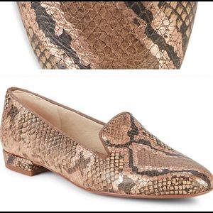 🆕 SAM EDELMAN 9.5 snake embossed rose gold accent